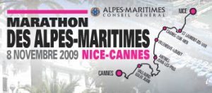 marathon nice cannes 2009