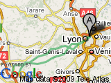 parcours  Parcours 07 / 24 aoÃ»t 2008 : LaLoire (velo) - depuis Lyon