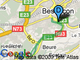 parcours Besançon - Avanne