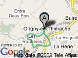 parcours Origny 8,5 km