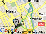 parcours Nancy Boucle Nabécor-StMax