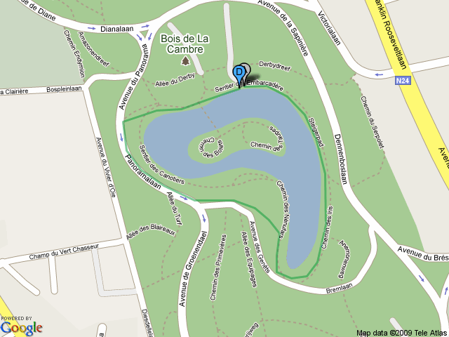 tour bois de la cambre