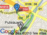 parcours trajet par pont de neuilly