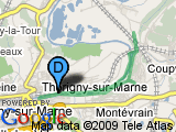parcours port lagny>ecluse chalifert>bord de marne+cotelette+tromperie - Thorigny sur Marne 