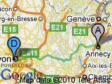 parcours Lyon-Annecy