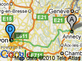 parcours Lyon - Annecy 2