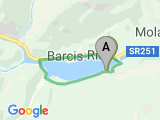 parcours Lac Barcis route