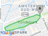 parcours VondelsPark-Amsterdam