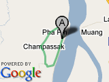 parcours Parcours Rizières à Champasak, Laos du sud 