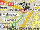 parcours 2 tours de Longchamps