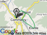 parcours Commercy-Vignot-Euville-Vignot-Commercy