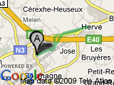 parcours Clos Franquet - Herve - Clos Franquet