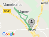 parcours Briey- Mancieulles-Briey
