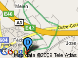 parcours Clos Franquet - Melen - Clos Franquet