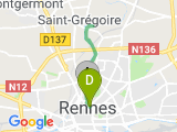 parcours 10kil Rennes 