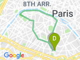 parcours Parcour seine Tour Eiffel 