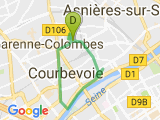 parcours Circuit Courbevoie + quai de seine