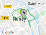 parcours Nancy 9km confinement