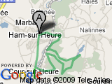 parcours Trail du Val d'Heure 2009- 2ème boucle