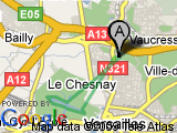 parcours Le Chesnay - Bassin chateau de Versailles