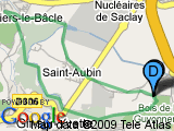 parcours Gif Plateau - Villiers le Bacle - Saint-Aubin