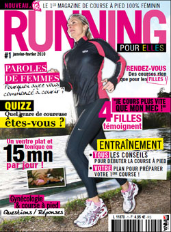 Couverture du magazine Running pour elles