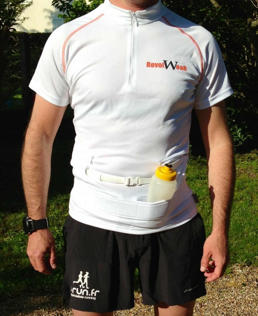 tee shirt running avec poche telephone