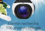 Devenez testeurs de la caméra de sport Garmin Virb