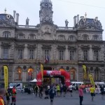 Place des terreaux avant le départ du 36km