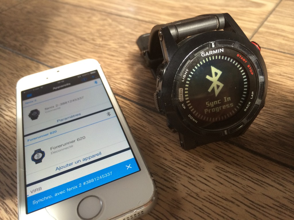 turn off bluetooth fenix 5