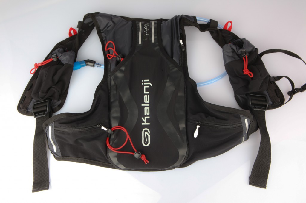 Test sac : Gilet d' hydratation KALENJI 10 L