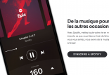 Spotify Running : musique en rythme