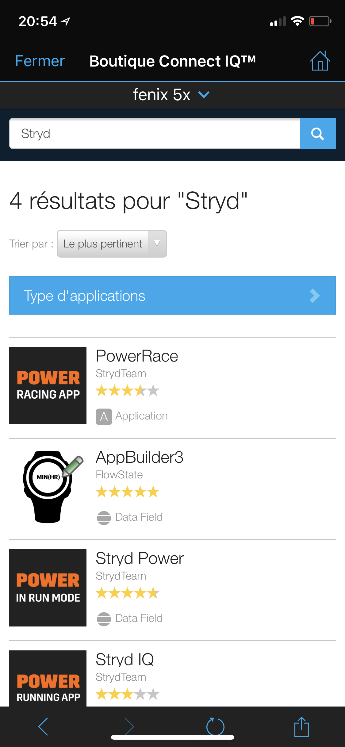 stryd with garmin