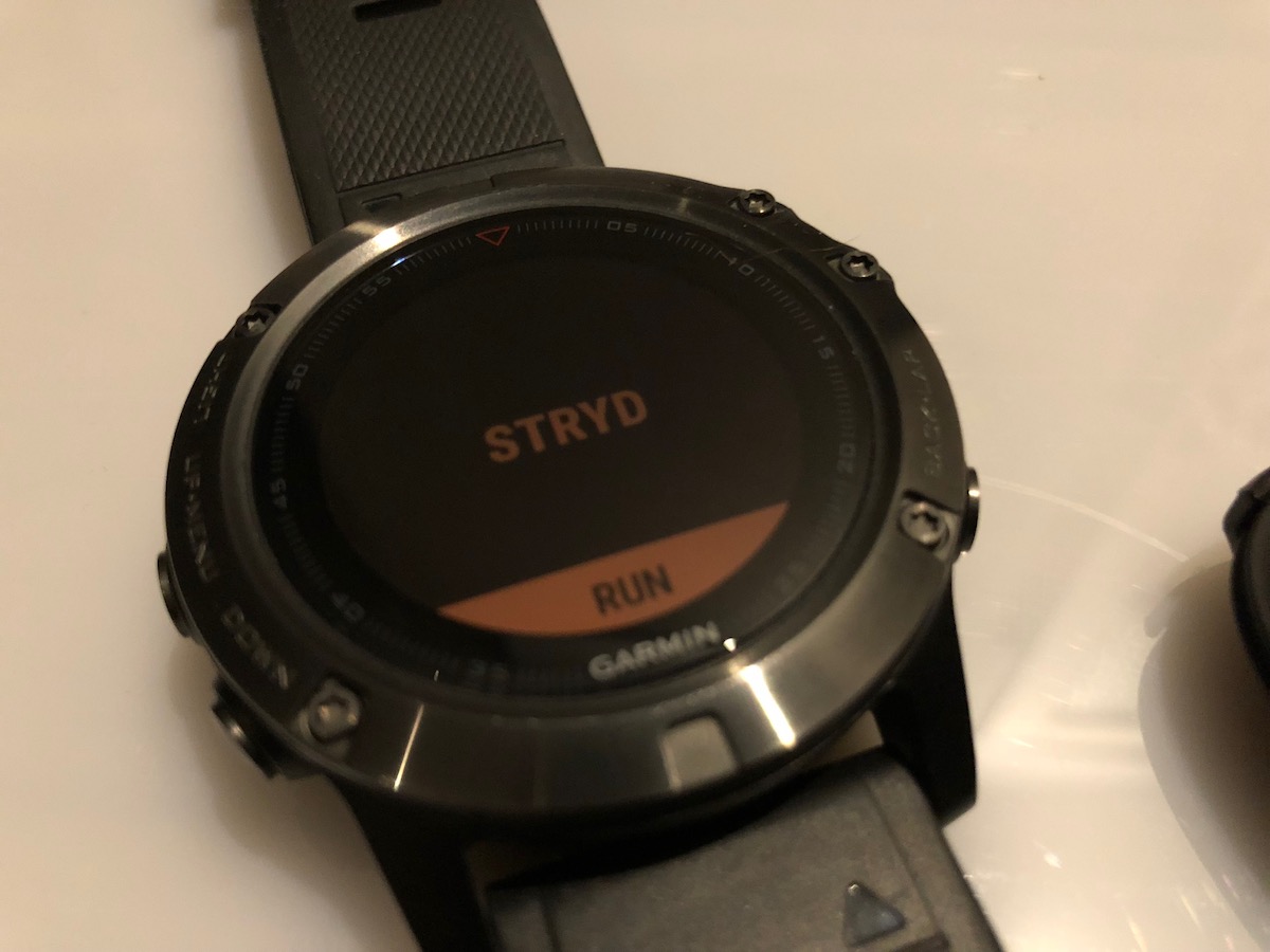 stryd garmin 945