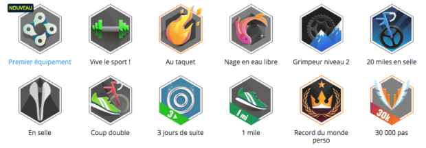 jeu sur garmin connect