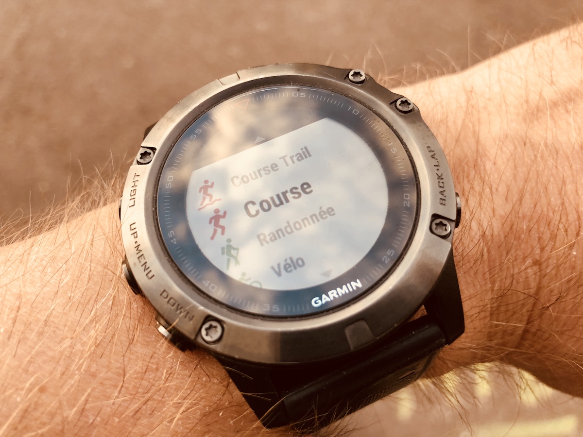 navigation garmin fenix 5