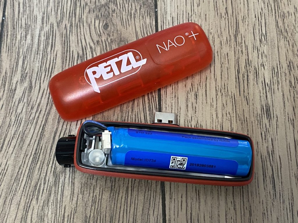 batterie Petzl Nao