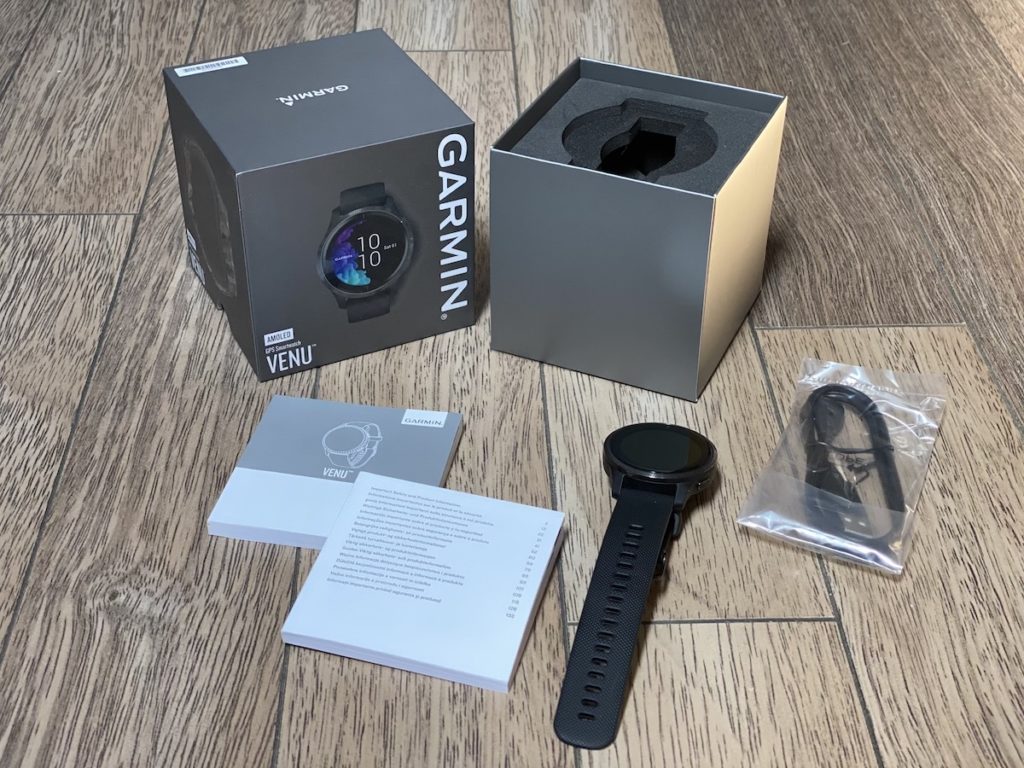 Unboxing Garmin Venu