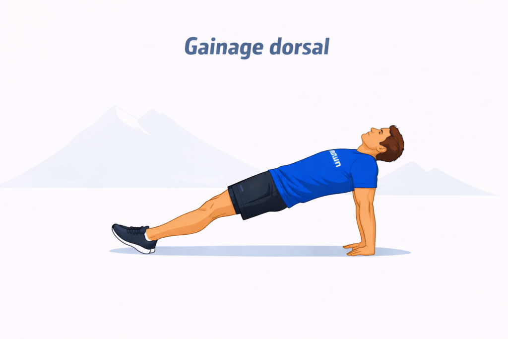 gainage dorsal