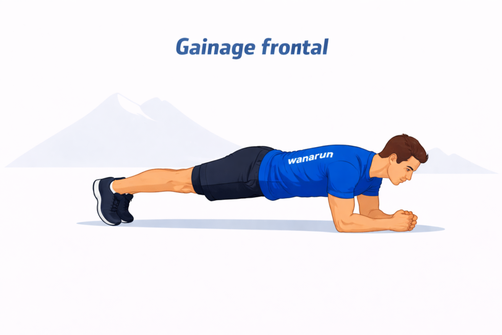 gainage frontal