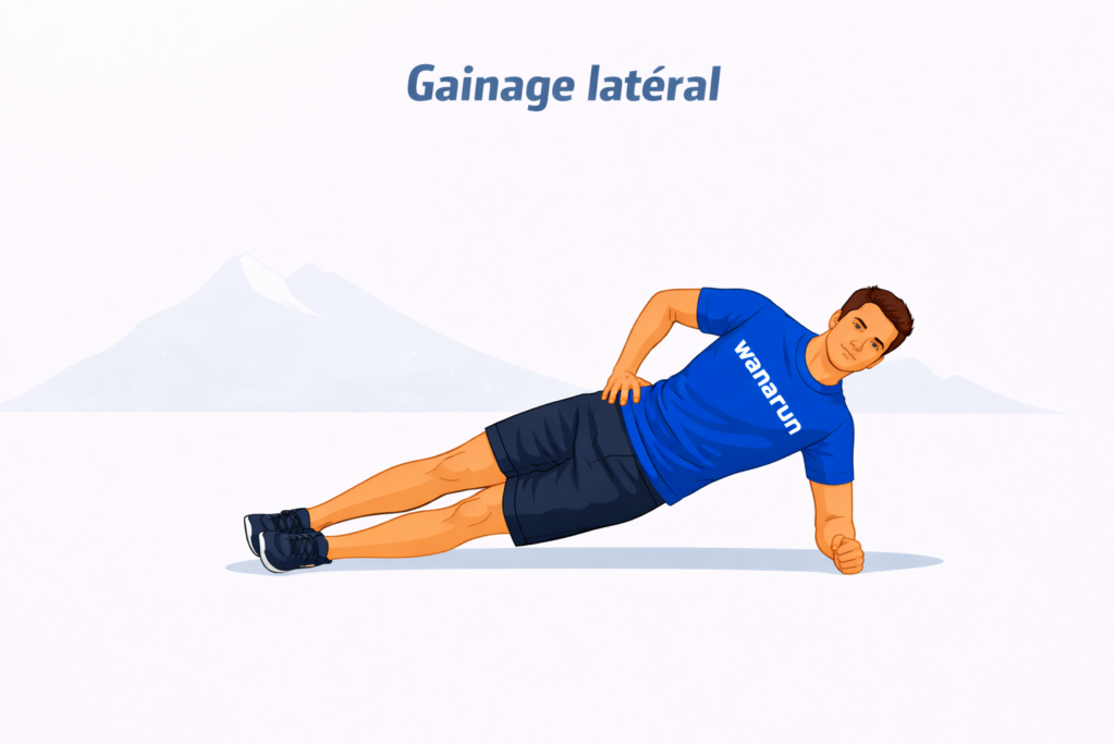 gainage latéral