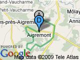 parcours Aigremont 15 km par Puits d'Enfer