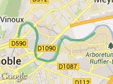 parcours Sens inverse de l'Isère