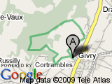 parcours TRAIL GIVRY 7.5Km