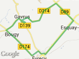 parcours Gavrus Baron Esquay Evrecy Bougy Gavrus