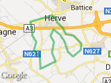 parcours Herve 18km