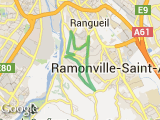 parcours Pouvourville - 11,4km