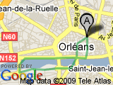 parcours Orleans 7.25 km