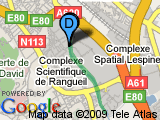 parcours  Canal - Boucle Pont Giordano Sdf Ramonville (via passerelle INSA)