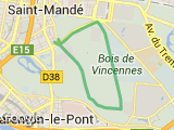 parcours Sandra best  04 08 2008